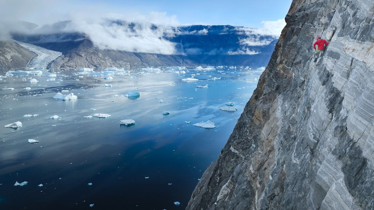 Still from Arctic Ascent with Alex Honnold