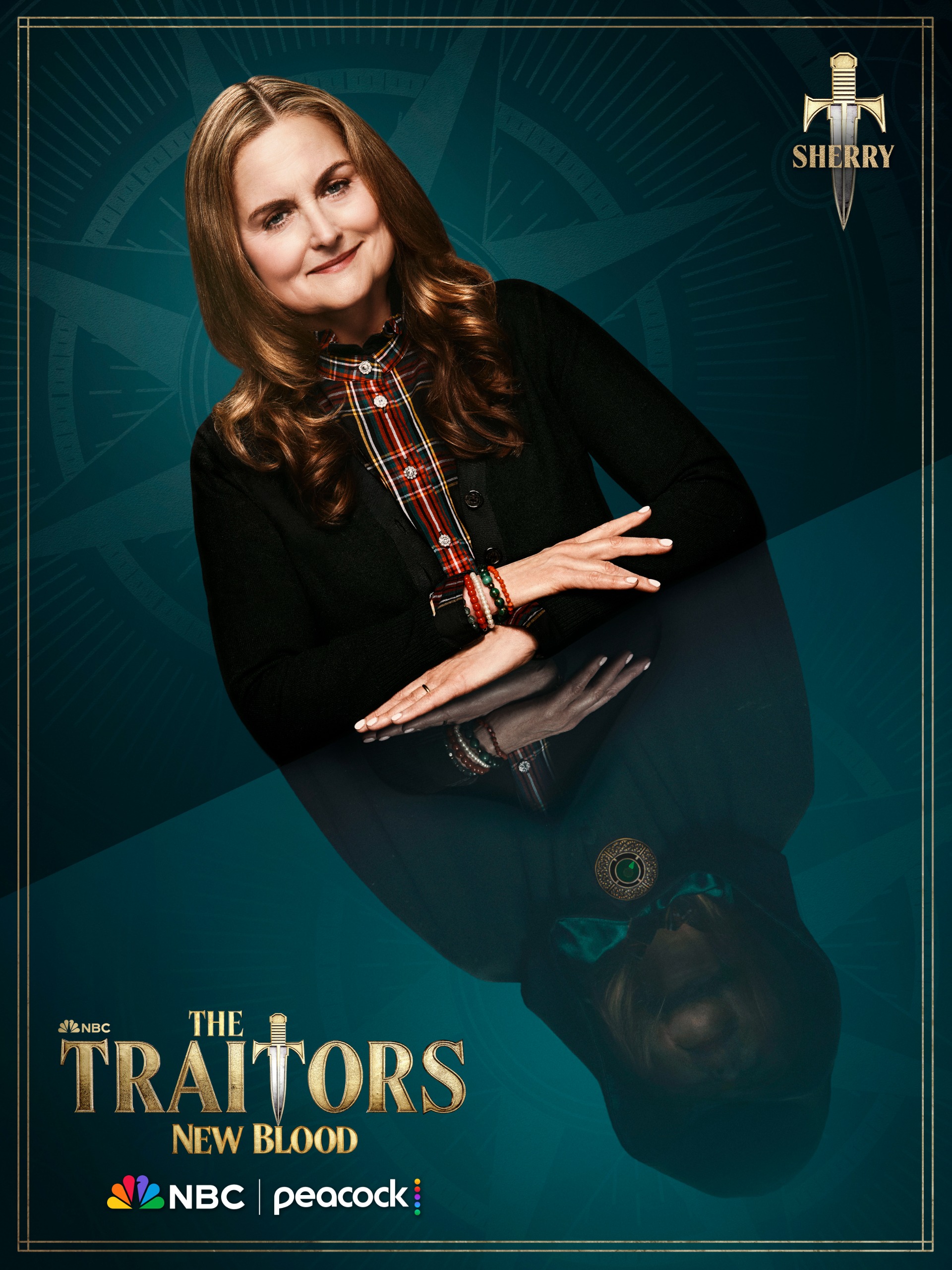 The cast portrait for Sherry Kuehl from NBC's 'The Traitors: New Blood.'
