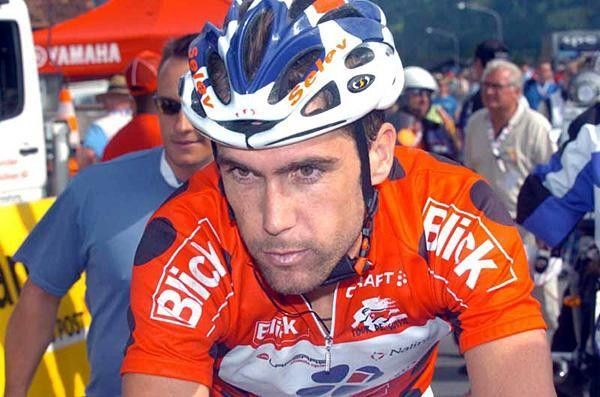 Brad McGee (Francaise des Jeux) looking fairly focused