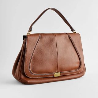 Tan shoulder bag