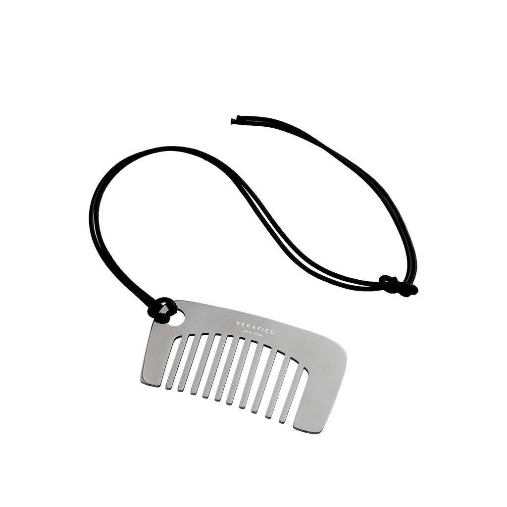Silver Comb Charm
