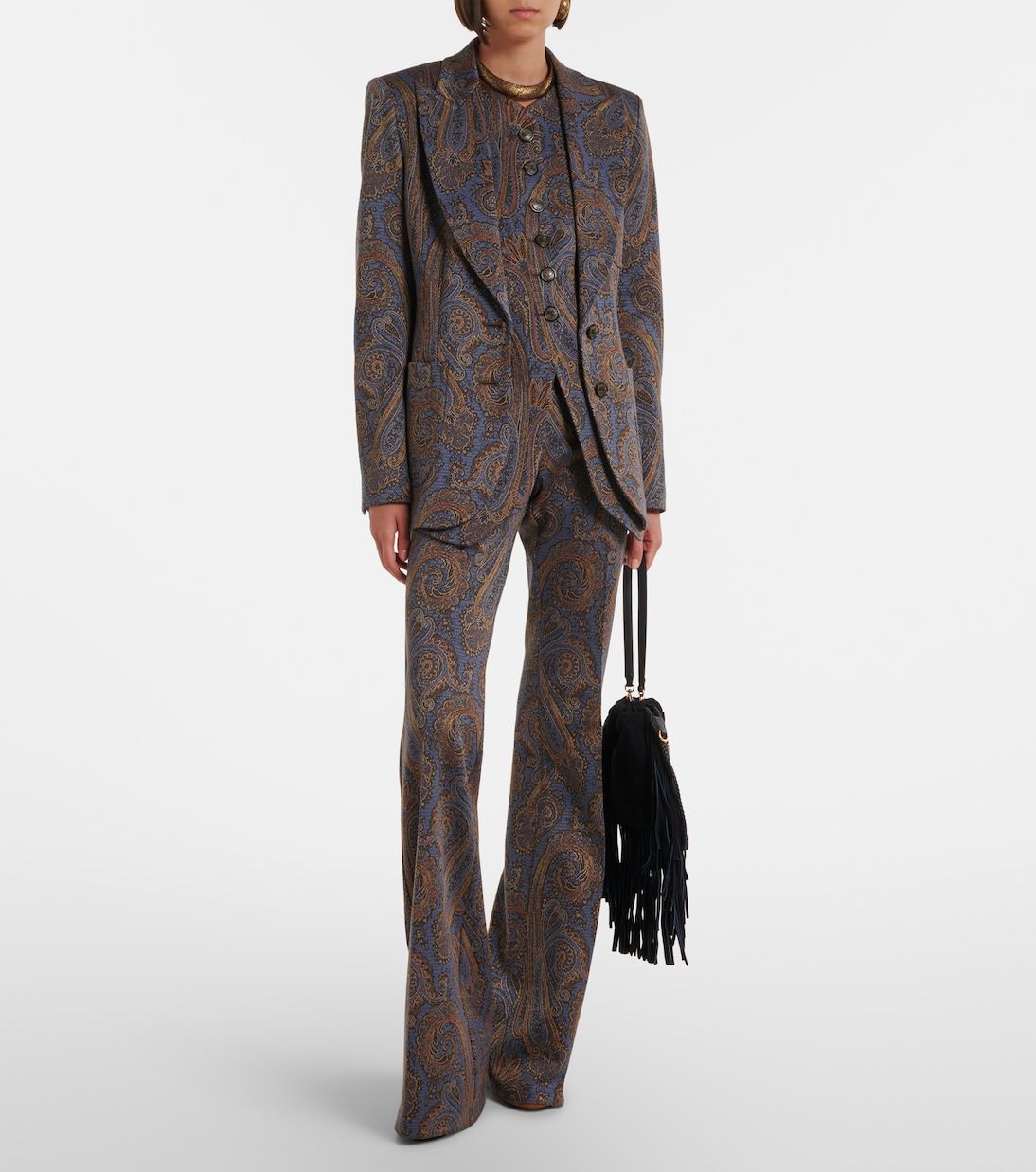 Paisley Flared Pants