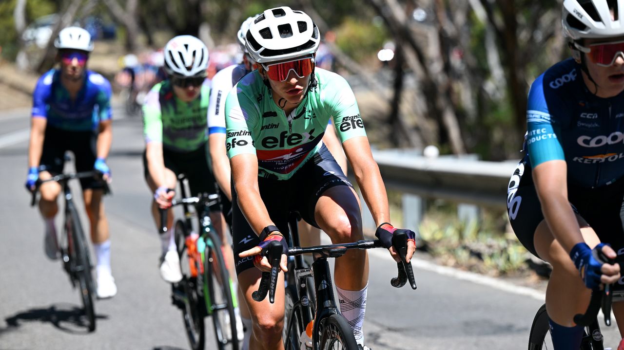 Katia Ragusa at the 2024 Tour Down Under