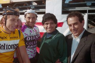 Guest of honour: Diego Maradona's unexpected appearance at the 1990 Tirreno-Adriatico