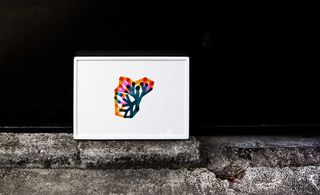 Colourful print that looks like a heart by Ronan & Erwan Bourroullec