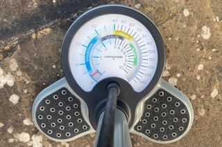 Image shows the Cannondale Precise Floor Pump