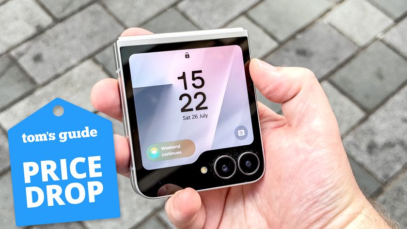 samsung galaxy z flip 7 fe with a deal tag