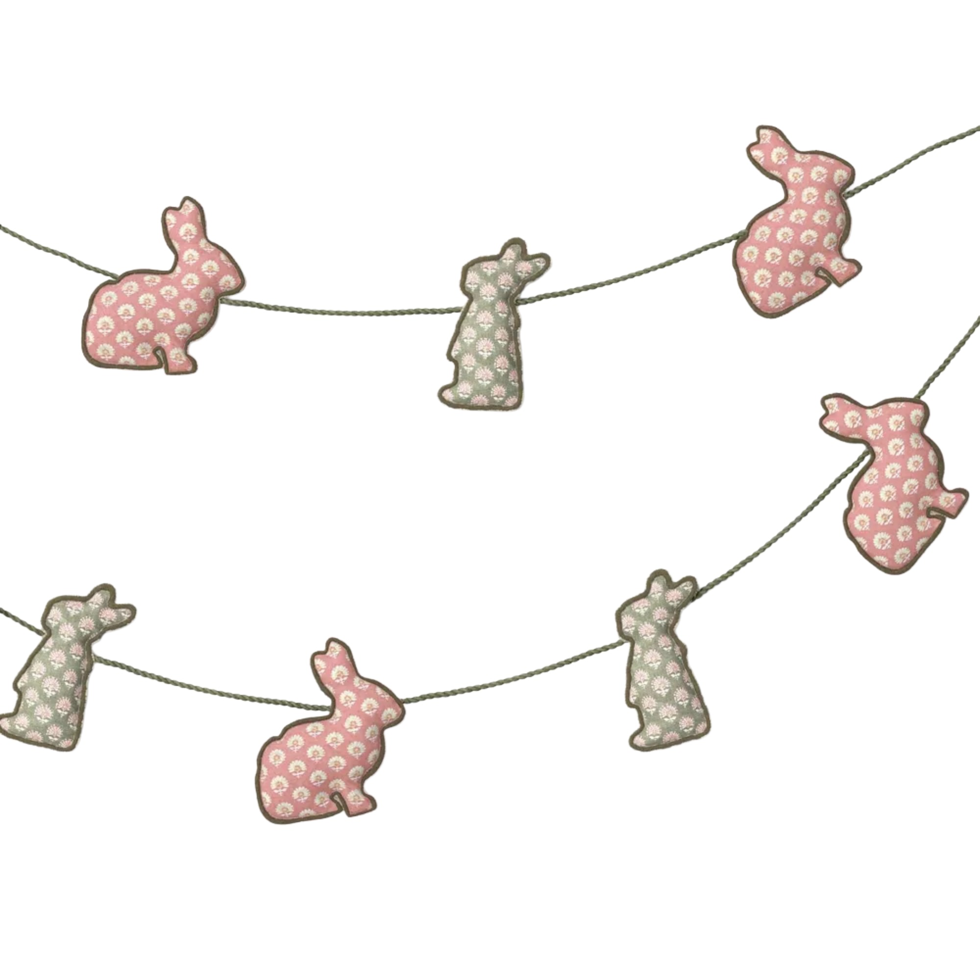 Threshold fabric Easter bunny garland