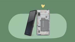 Fairphone 2 front and back panel