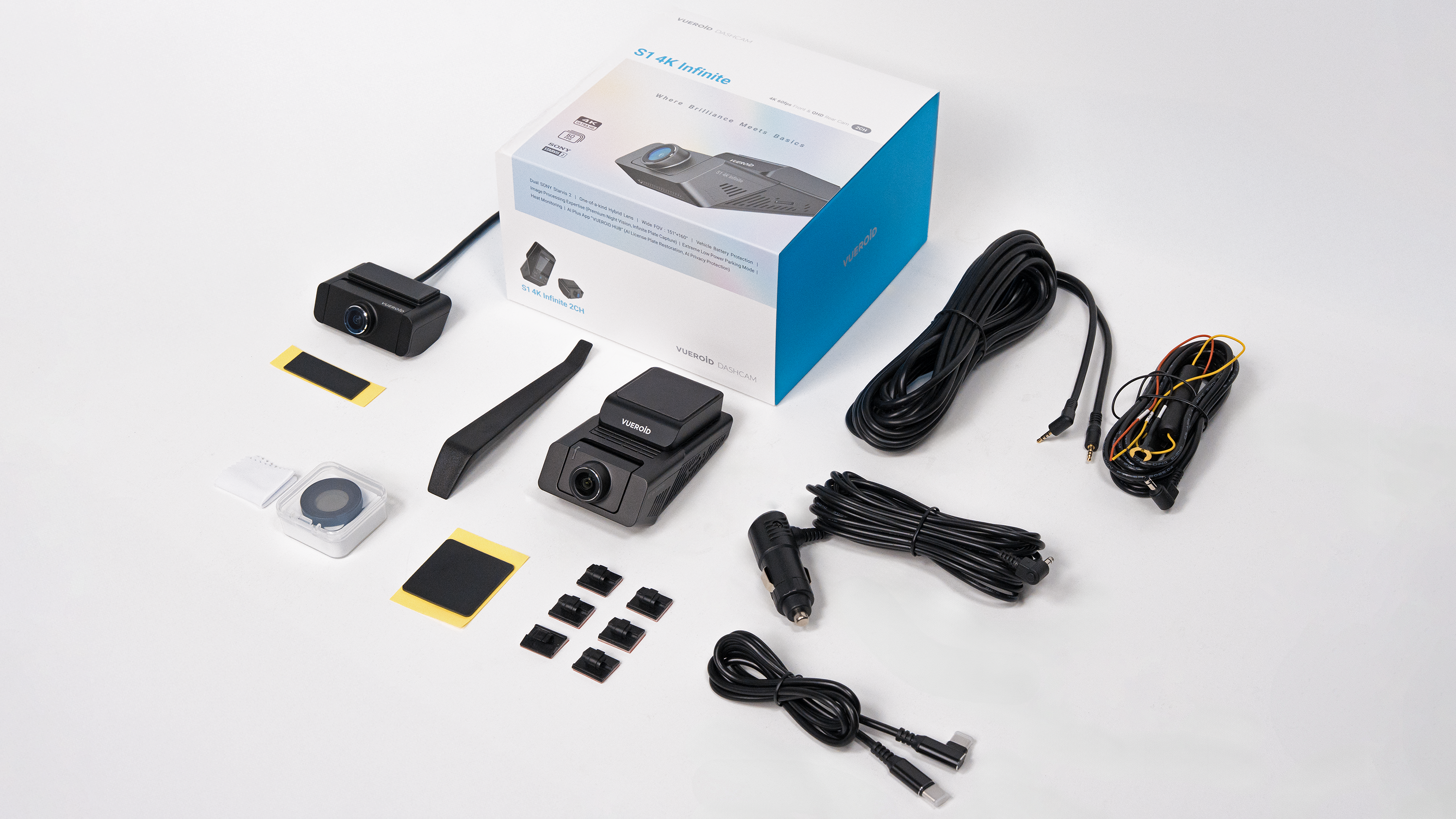 Vueroid S1 4K Infinite dash cam
