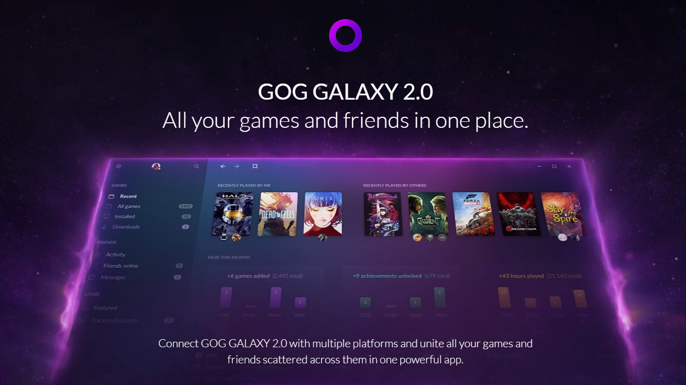 GOG Galaxy 2.0.68.112 free downloads