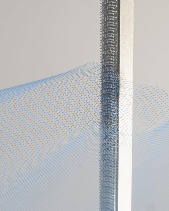 View of 3M Dual Lock fasteners