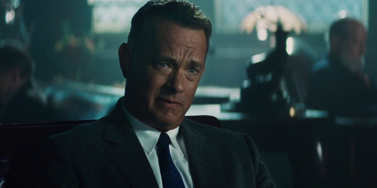 James Donovan (Tom Hanks) looks dubious in &#039;Bridge of Spies&#039;