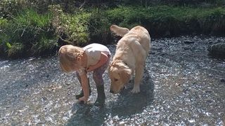 Lowen and toddler