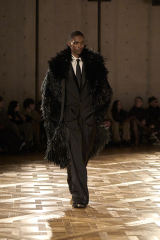 Saint Laurent A/W 2025 menswear runway show