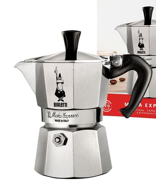 Moka Express Stovetop Espresso Maker