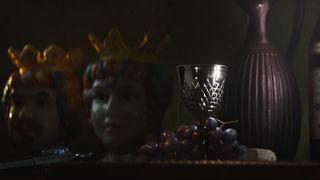 A screnshot of the new game, Mafia: The Old Country, showing a silver cup.