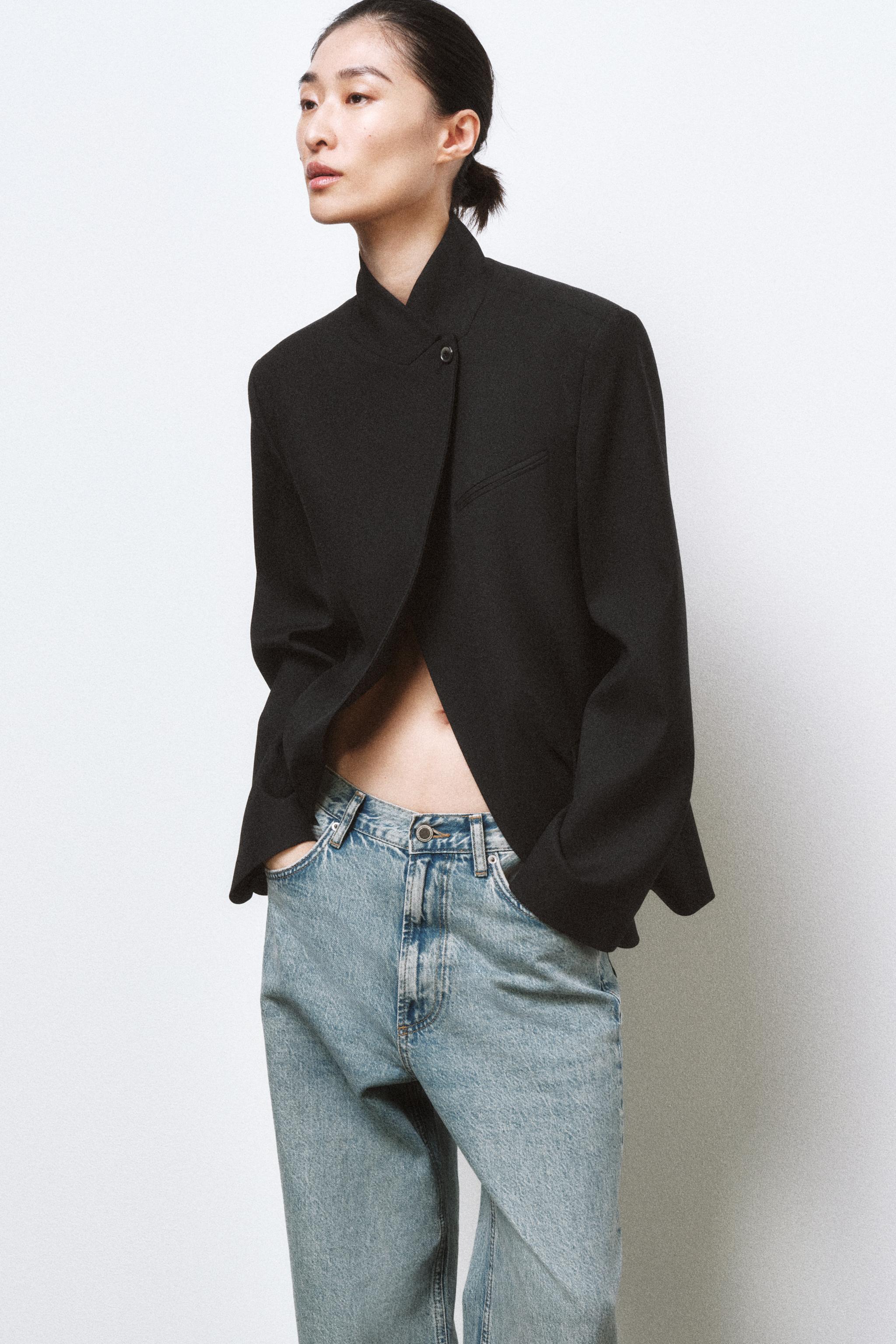 Wool Blend Blazer Zw Collection