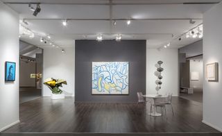 Installation view at the Mnuchin Gallery stand