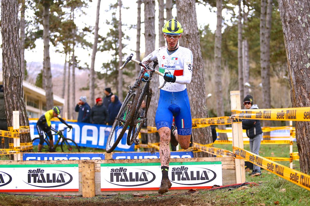 Luca Braidot representing the home country at World Cup Fiuggi Regione Lazio