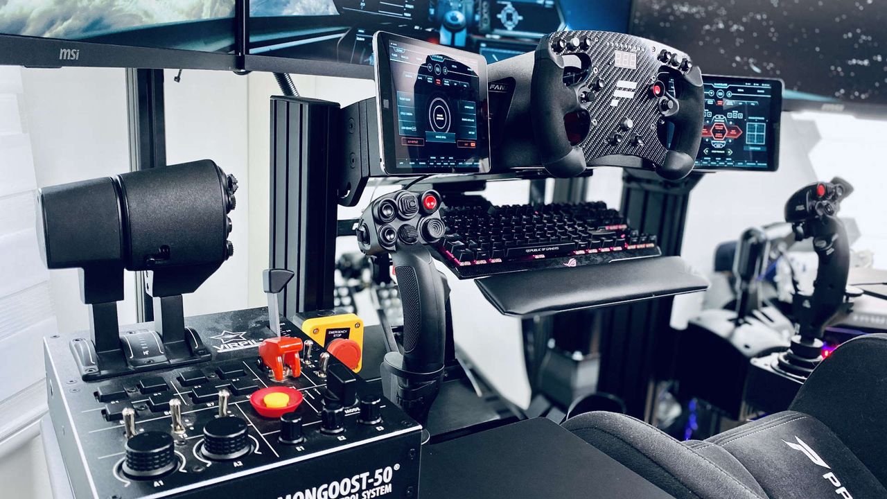 The Sim-Lab P1-X SFX-100 DIY Motion Sim Rig