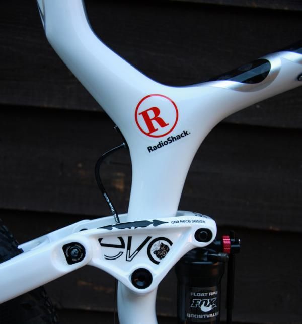 One piece EVO carbon suspension linkage.