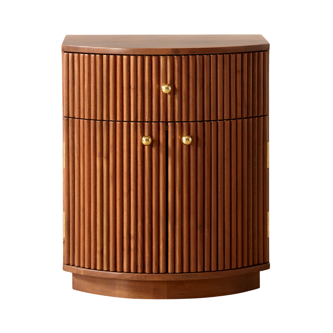 CB2, Cameo 20" Acacia Nightstand