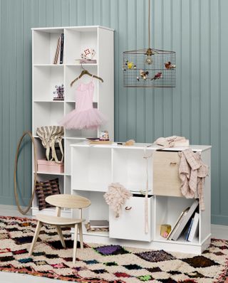 White box shelves from Diddle Tinkers