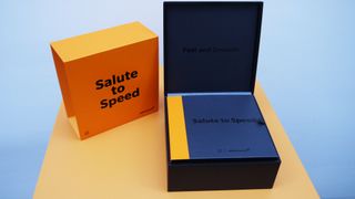 The box had a premium, exclusive look and feel