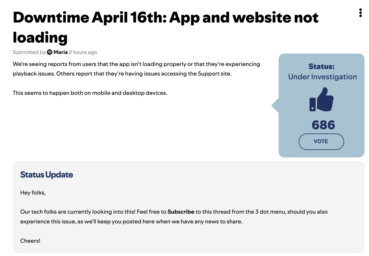 Spotify was down — what happened during the major outage | Tom's Guide
