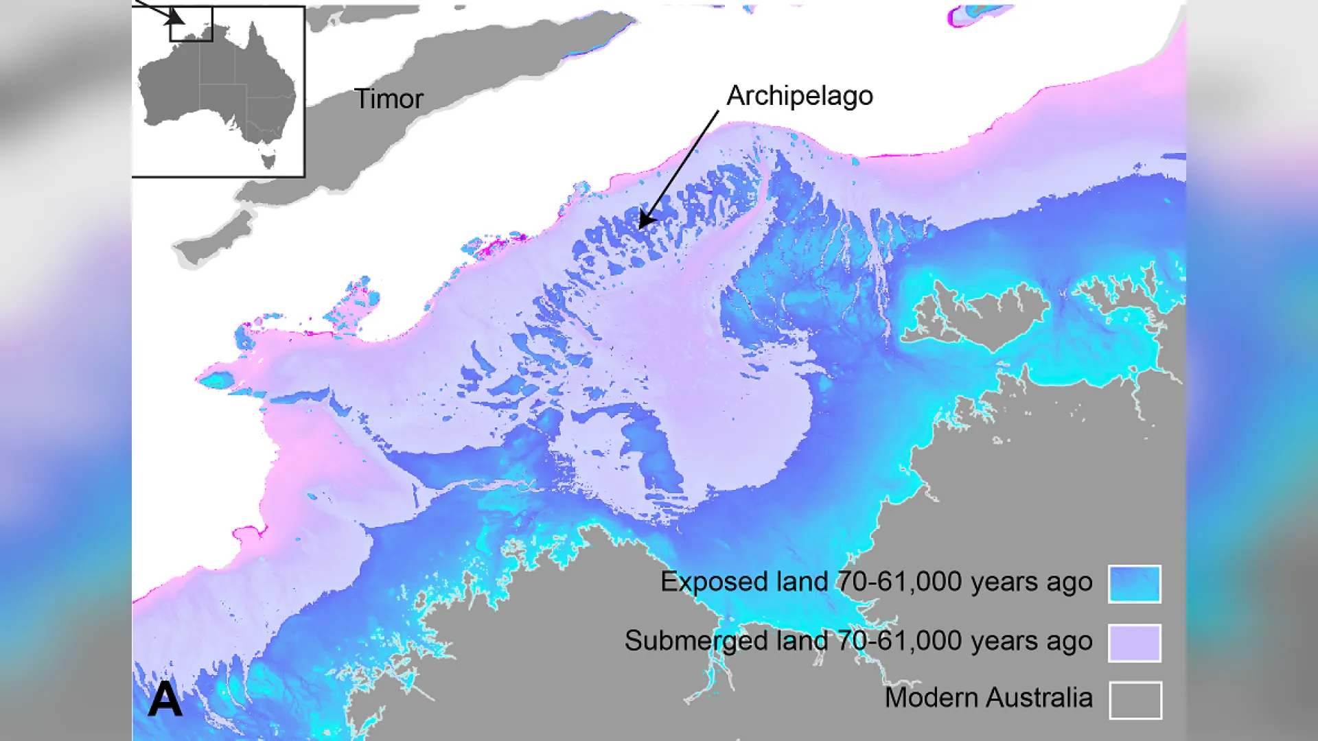 Scientists have discovered a lost landmass off the coast of Australia that could have supported a population of up to half a million people.