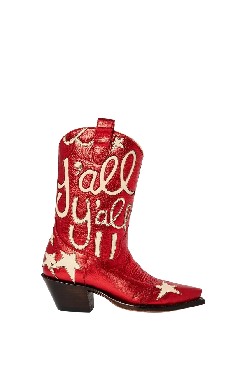 Sophie Metallic Red - 5