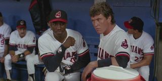 Wesley Snipes and Tom Berenger in Major League