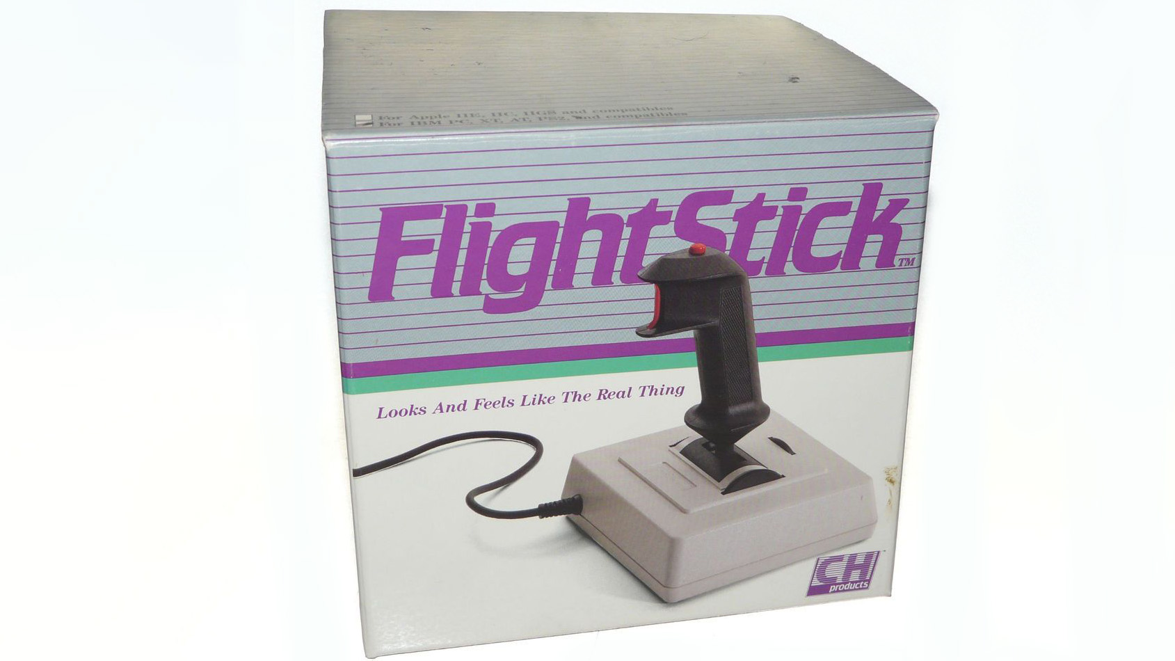 Photo of the FlightStick joystick in box