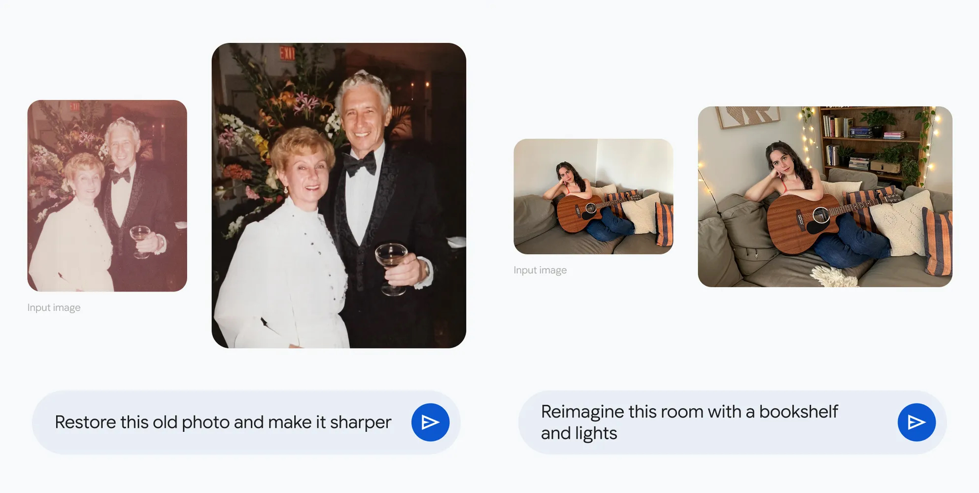 Conversational editing in Google Photos
