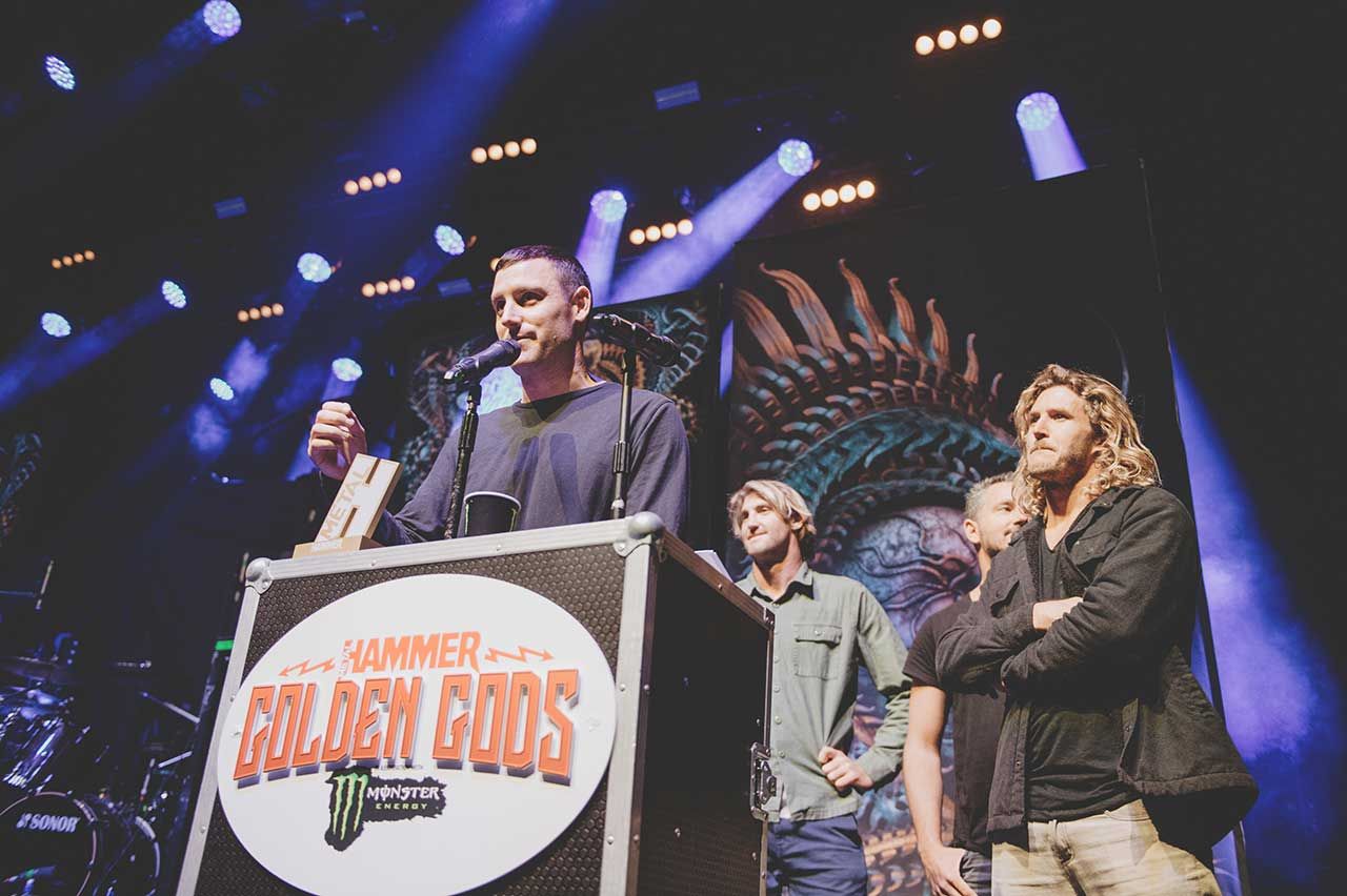 Parkway Drive at Golden Gods