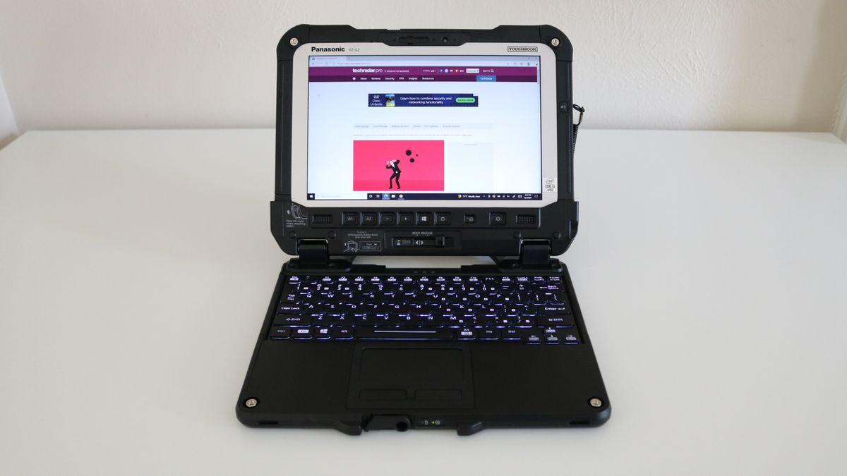Hands on Panasonic Toughbook G2 rugged 2in1 Windows tablet review