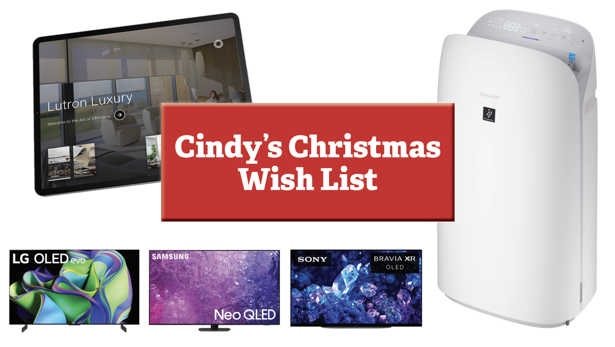 3 Home Electronics on Cindy&#039;s Christmas Wish List