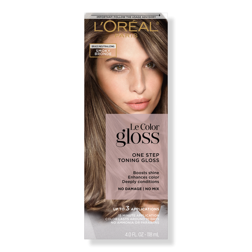 Le Color Gloss One Step Toning Gloss - Smoky Bronde