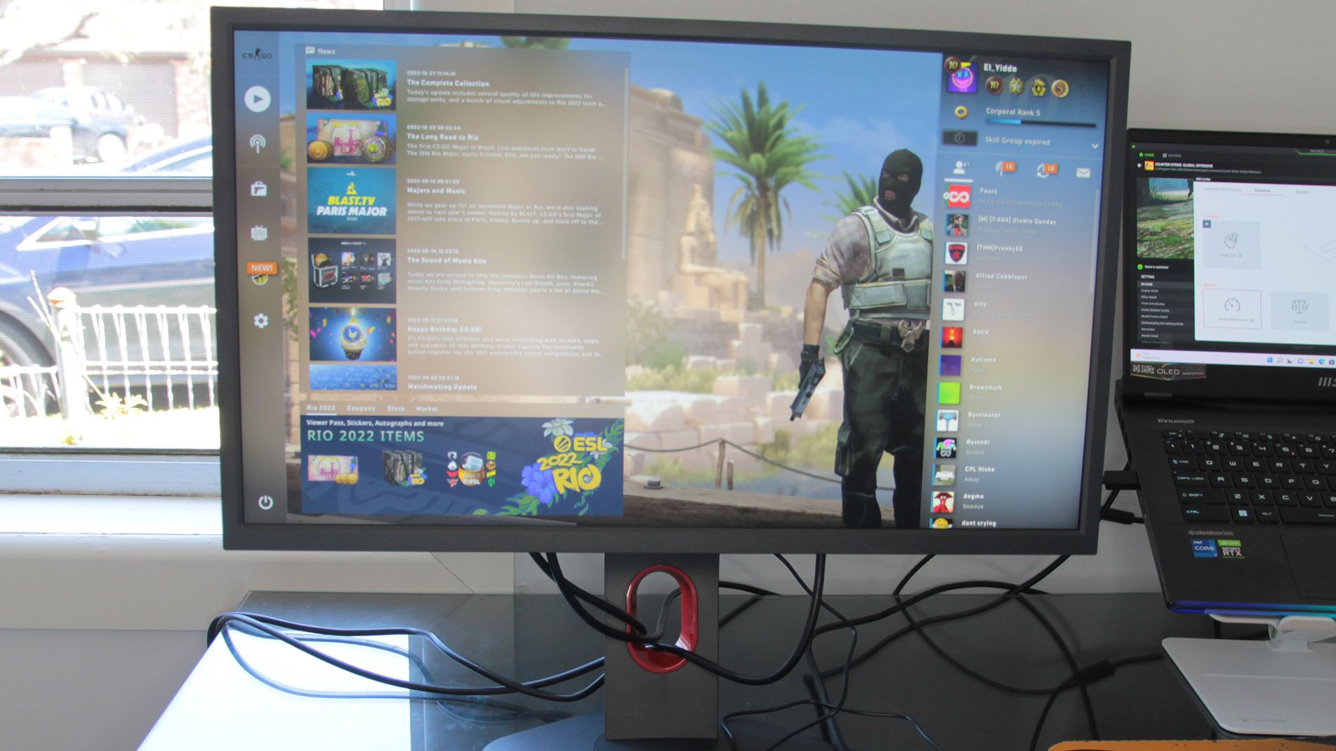 BenQ （pcモニター） XL2566X+ 400Hz Fast-TN Gaming Monitor with DyAc 2 for Pro