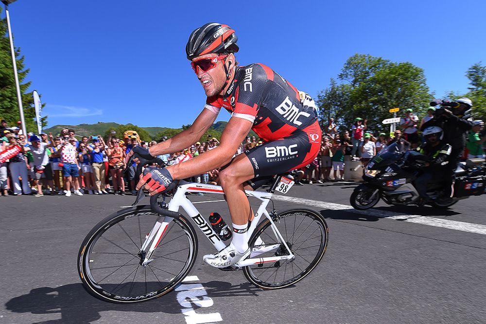 Greg Van Avermaet rides solo toward the stage 5 win at the Tour de France.