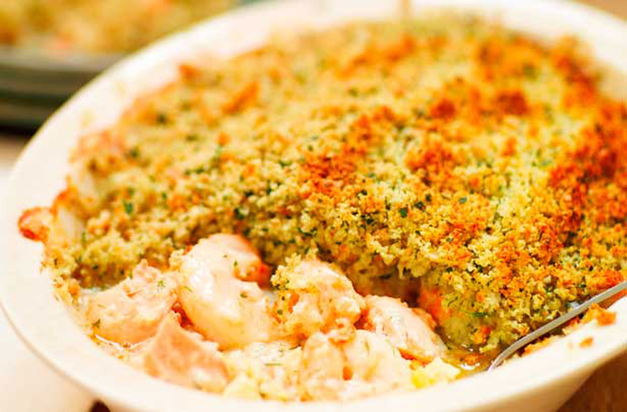Jo Pratt's fish crumble