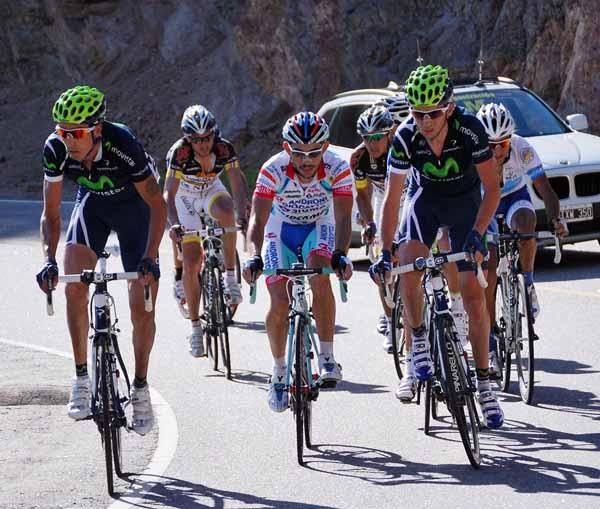 Jose Serpa (Androni Giocattoli) slipped clear of Movistar duo Mauricio Soler and Xavier Tondo to take the win atop the Mirador Del Potrero.