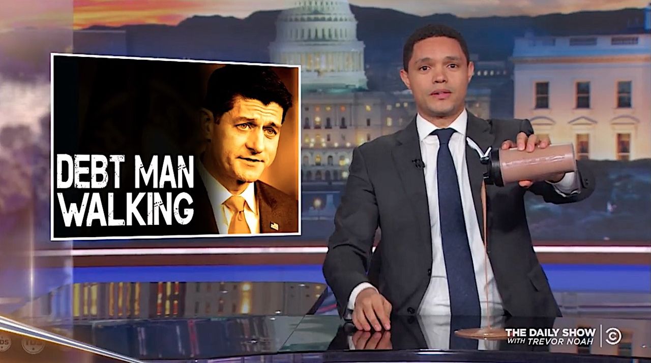 Trevor Noah shreds Paul Ryan on fiscal piety