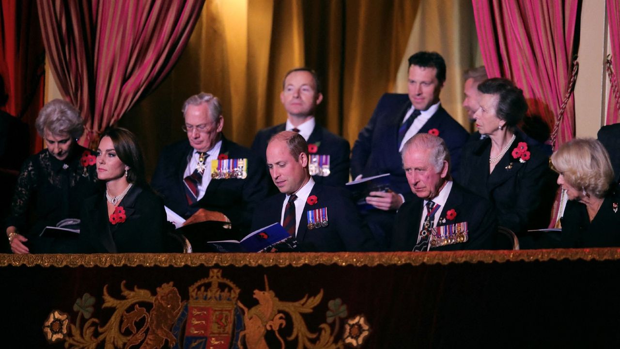 Royal Family at the Festival of Remembrance