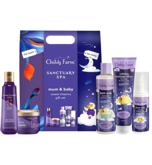 The Childs Farm x Sanctuary Spa Mum & Baby Sweet Dreams Gift Set from Boots