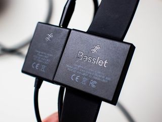 The Basslet charges will attached to its dongle.