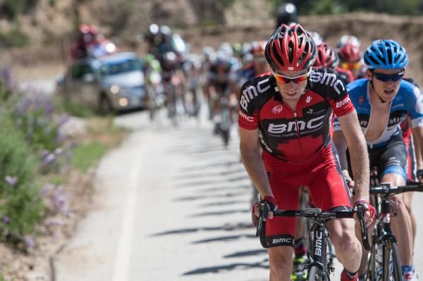 Brent Bookwalter (BMC) setting tempo