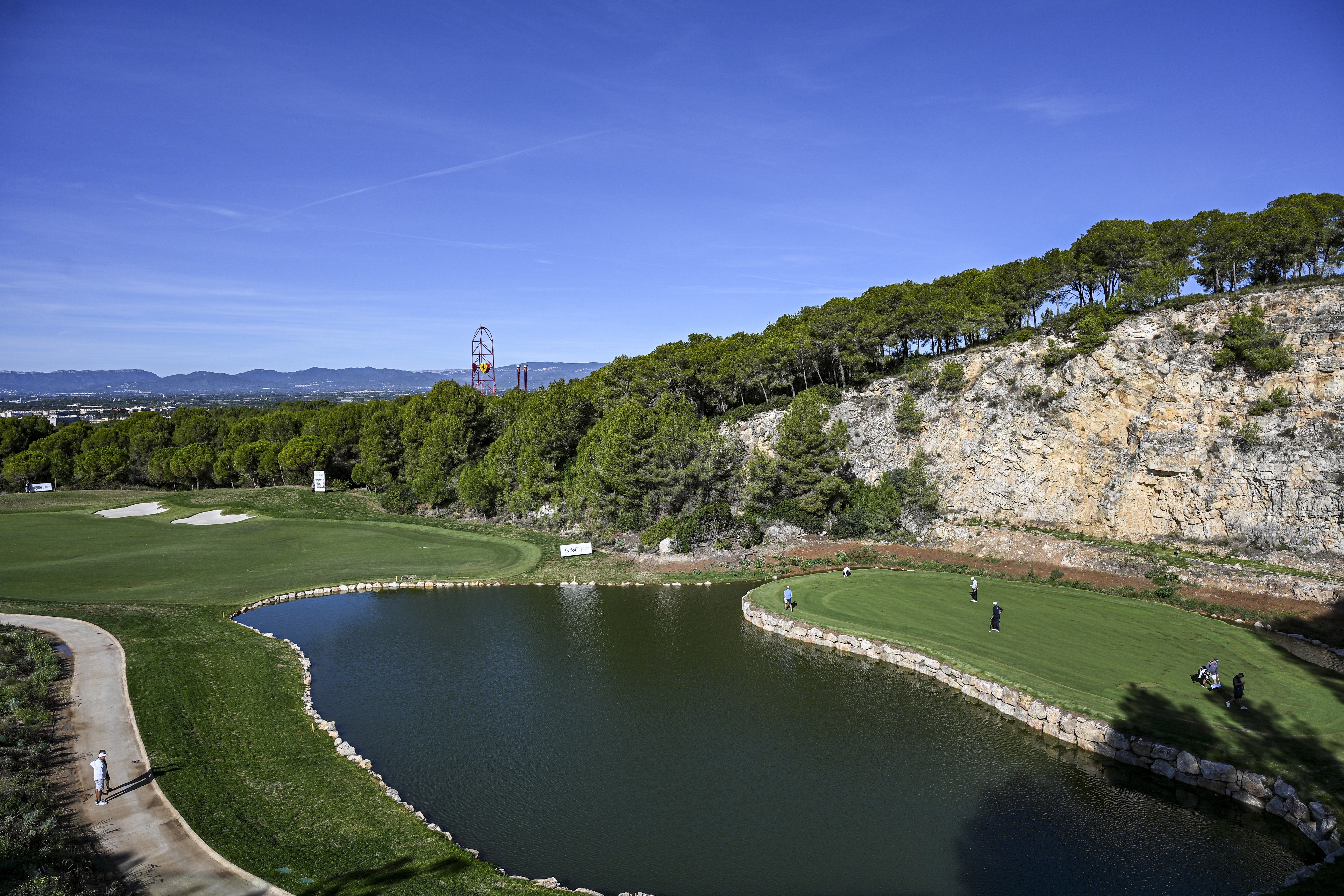 A general view of the Lakes Course, Infinitum&#039;s 18th hole during DP World Tour Qualifying School Final Stage 2025