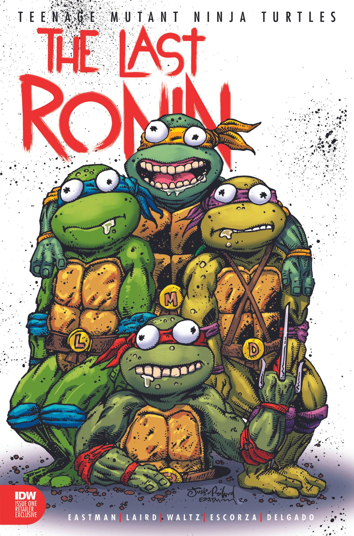 TMNT: The Last Ronin #1 cover